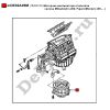 Моторчик вентилятора отопителя салона Mitsubishi L200, Pajero/Montero (05-…) (7802A105 / DE02A05M)