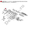 Прокладка дроссельной заслонки Honda CR-V/Civic (07…), Accord (08…) (17107RNAA01 / DE17AA)