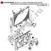 Блок управления мотором вентилятора Mitsubishi Lancer/Lancer Classic (00-...), Outlander (03-...) (MR497751 / DE497MRM)
