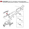 Прокладка глушителя Mitsubishi Colt (95-03), Lancer/Lancer Classic (00-...), Pajero/Montero (00-06) (MB687004 / DE687MBM)