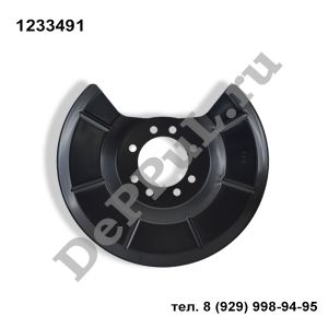 Защита тормозного диска заднего Ford Focus II (04...), C-Max (07...) | 1233491 | DEA2339