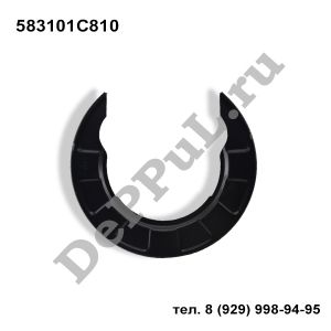 Защита тормозного диска заднего правого Hyundai Getz (02...) | 583101C810 | DEA5831