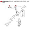 Сайлентблок рычага Toyota Hilux (05-11) (486320K040 / DEA94679)