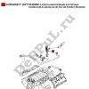 Клапан вентиляции картерных газов Audi A4 (00-04), A6 (97-04), VW Passat B5 (00-05) (077103245C / DEAK077)