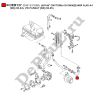 Шланг системы охлаждения Audi A4 [B6] (00-04), VW Passat [B5] (00-05) (058133785B / DEB137)