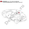 Блок управления стеклоподъемниками Toyota Corolla 5D (01-07) (84820-12460 / DEKK099)
