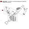 Патрубок воздушного фильтра Honda Civic 4D (06-12) (17252RNAA00 / DER1065)