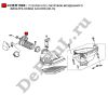 Патрубок воздушного фильтра Honda Accord (08-13) (17228R60U00 / DER1069)