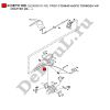Трос стояночного тормоза VW Crafter (06-…) (2E0609701AR / DETC108)
