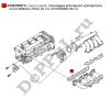 Прокладка впускного коллектора 2,2-2,5 Nissan X-Trail (01-14), Pathfinder (05-14) (14035-EB300 / DEVK073)